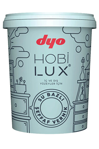 Dyo Hobilux Parlak Su Bazlı Şeffaf Vernik