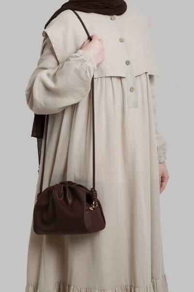 Marvelis Geantă de damă Elix Büzgü cu fermoar și magnet pe umăr și pe spate