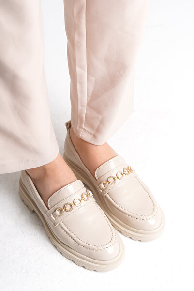 meyra'nın ayakkabıları Жіночі мокасини Loafer Імпортні Черевики на щодень з камінцем Tonyas Ten