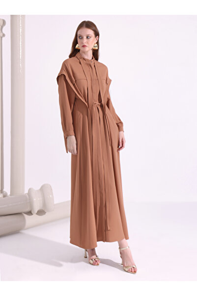 Store Wf Denim Stitched Dress