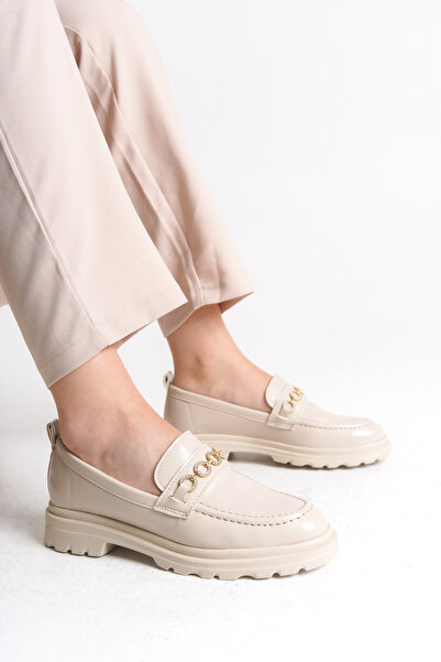 meyra'nın ayakkabıları Жіночі мокасини Loafer Імпортні Черевики на щодень з камінцем Tonyas Ten