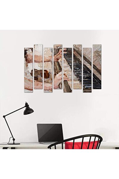 Generic Modern Piano Playing Wall Plaque - 24130 - Divided into eight pieces