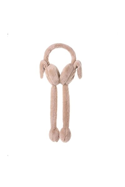 OEM Bentita cu urechi miscatoare pufoasa, maro deschis