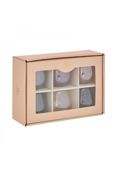 Secret de Gourmet Set of 6 universal glasses, Lucia, 450 ml