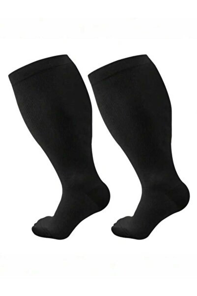 VEYA جورب ضاغط بمقاس كبير للأوردة الرياضية والدوالي، الدرجة الثانية من المرونة والسكري