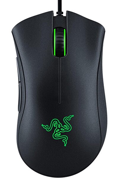 RAZER DeathAdder Essential Gaming Mouse — 6400 DPI, 5 Programmable Buttons, Mechanical Switches, B