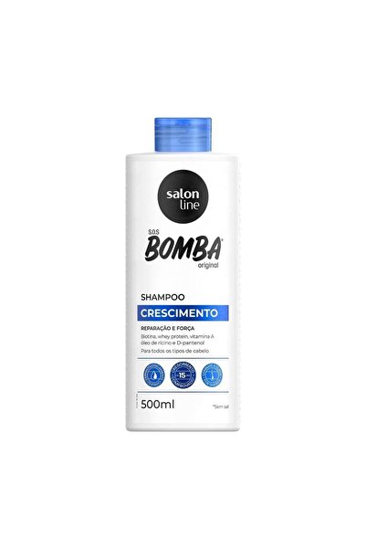 salonline Shampoo, growth acceleration, S.O.S Bomba, Salon Line, 500 ml