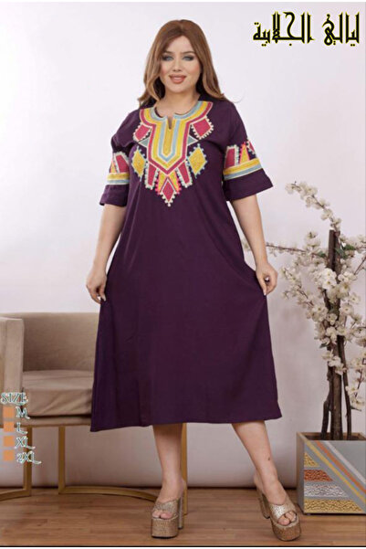 Lyaly aljlabyh جلابية "جوهرة التراث" قصيرة من ليالي الجلابية، تصميم بوهيمي بت...