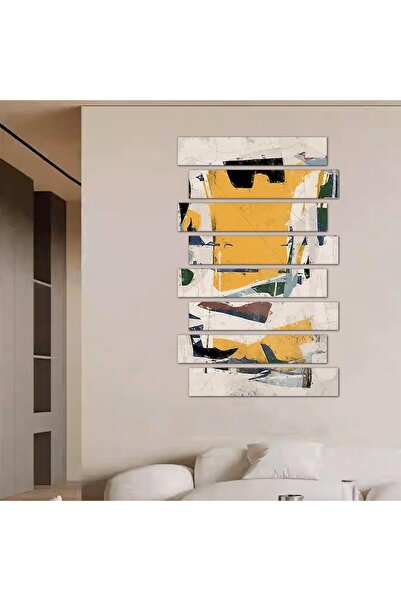 Generic Modern Abstract Art Wall Panel - 24036 - Divided into eight pieces