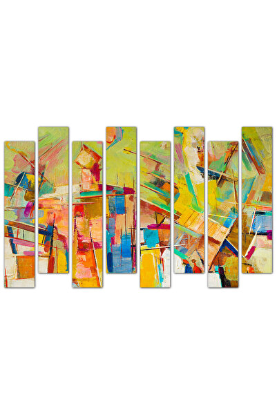 Generic Wall Panel - Abstract Art Print - abs109 - 8 Pieces