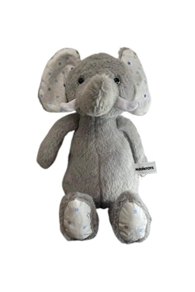 Moontoys Peluş Fil Oyun&Uyku Arkadaşı Oyuncak 35 cm
