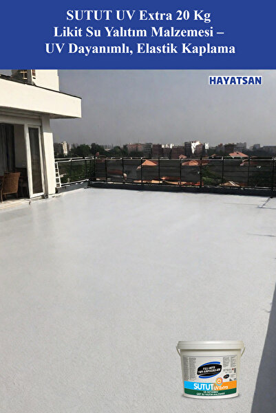 Filli Boya SUTUT UV Extra 20 Kg Likit Su Yalıtım Malzemesi – UV Dayanımlı, Elastik Kaplama