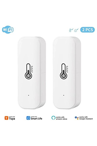 Choice11 2 قطعة Tuya Wifi Tuya WIFI Zigbee مستشعر درجة الحرارة والرطوبة المنز...