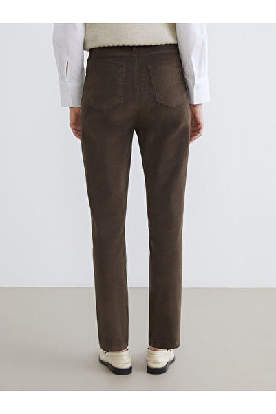 LC Waikiki Create Your Style from Uzg Store |   Slim Fit Velvet Women's Trousers