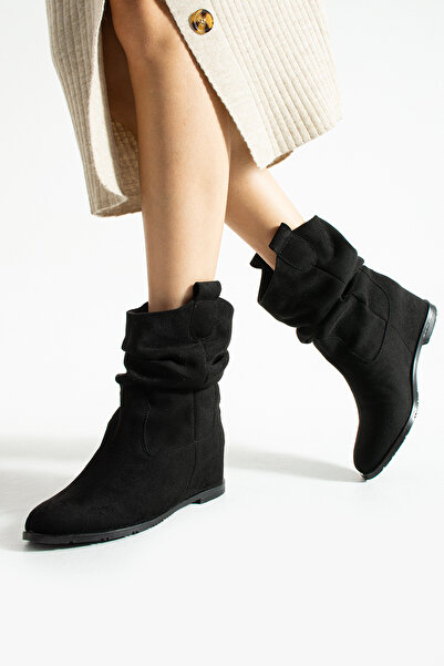 CICIKIZ Μπότες με κρυφό τακούνι με φυσούνα