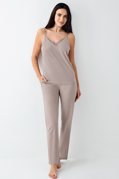 Pierre Cardin Women's 3-Piece Licensed Soft Texture Morning Gown Pajama Set with 2 Pairs of Socks Gift