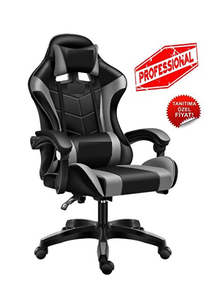 Havana Gri Desen Oyuncu Koltuğu Çok fonksiyonlu oyun sandalyesi Pu deri koltu...