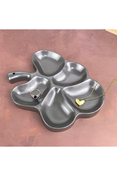 rakaymu Διακοσμητικός οργανωτής κοσμημάτων σε σχήμα φύλλου – Κομψός δίσκος με...