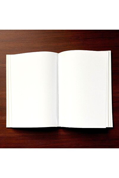 arel sanat Modelist Notebook - White Modelist Notebook - 20X28Cm Unlined Notebook