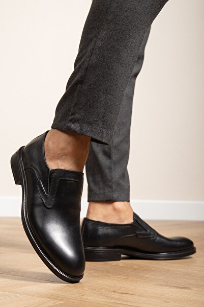 maximoda Hakiki Deri, Bağcıkısz, Anatomik İç Dış Deri Erkek Klasik Ayakkabı