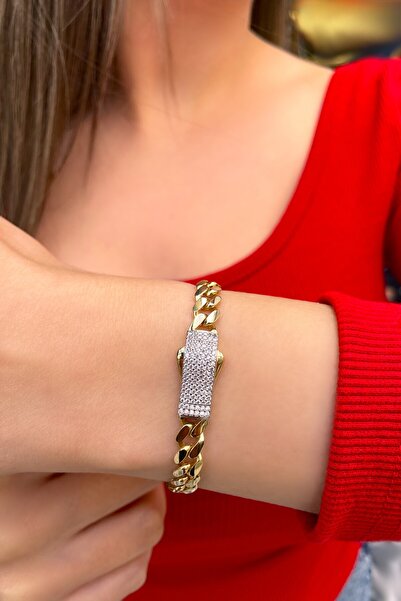 Altınaşkı Taşlı Gurmet Altın Bileklik