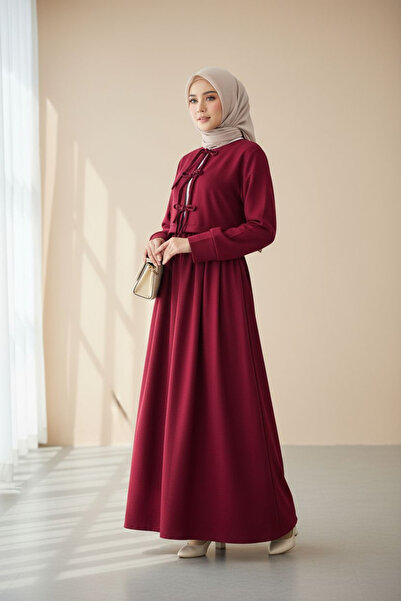 ENDAMIM Front-Tied Skirt Suit Cotton Lycra Soft Seasonal Fabric