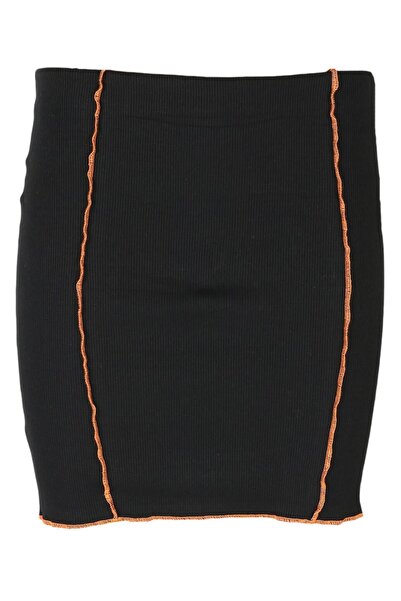 Jennyfer Tanya Black Skirt - S, Black, 96% cotton, 4% elastane