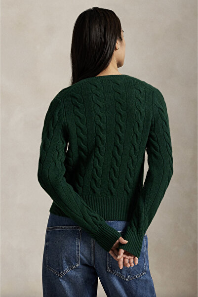 Polo Ralph Lauren Cable-Knit Wool-Cashmere Cardigan
