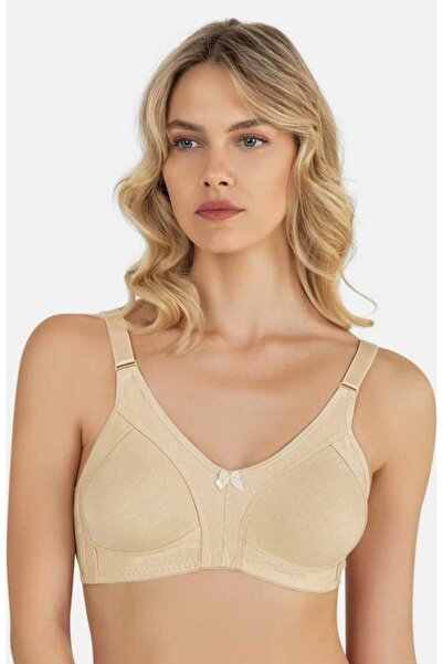 NARIYA Γυναικείο Σουτιέν Μεγάλου Μεγέθους, Βαμβακερό, Χτενισμένο, Κύπελλο D, ...