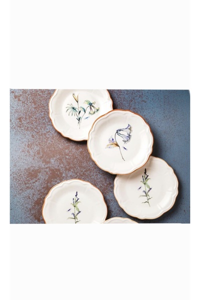 PORSER Verde Bloom 6 Piece Cake Set