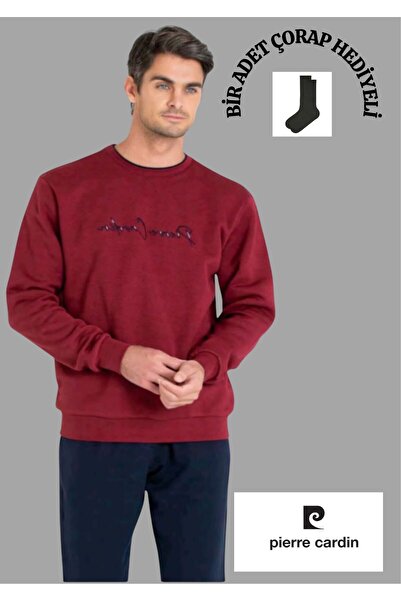 Pierre Cardin Bisiklet Yaka Cepli Üç İplik Eşofman Takımı THCL6VR10PC5VR