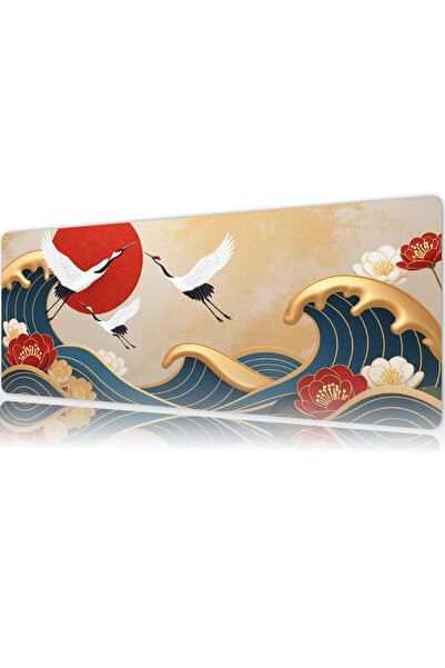 urzuva Sakura Tide Gaming Oyuncu Mouse Pad 80x30 cm 3mm Mousepad