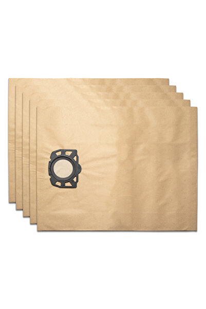 ROBOTHUB Set 5 saci compatibili cu aspiratorul KARCHER WD4, WD5, WD6, 2.863-005.0, 2 straturi de hartie