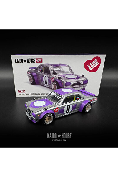 Kaido House MiniGT nr.165 Nissan Skyline 2000GT-R KAIDO WORKS V1 1:64