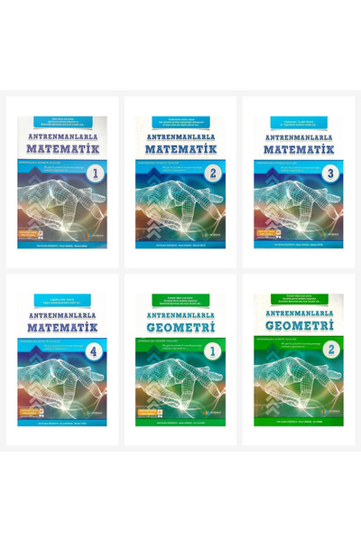 Bi bigelio Antrenmanlarla Matematik ve Geometri Seti 6 Kitap Antrenman Yayınc...