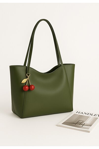 Handley Geantă de umăr cu detalii de cireșe