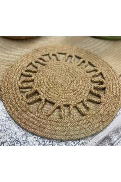 Hediyeninellitonu ψάθινο σουπλά μονόψαθινο σουπλά μπαμπού σουπλά 1 τεμάχιο