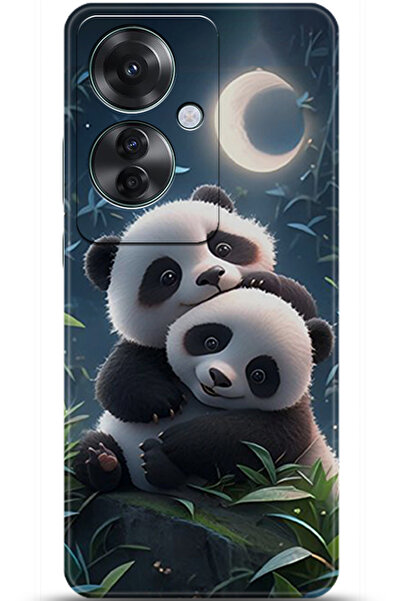 Noprin Oppo Reno 11F 5G Kılıf HD Baskılı Kılıf - A Pair of Eyes 5301