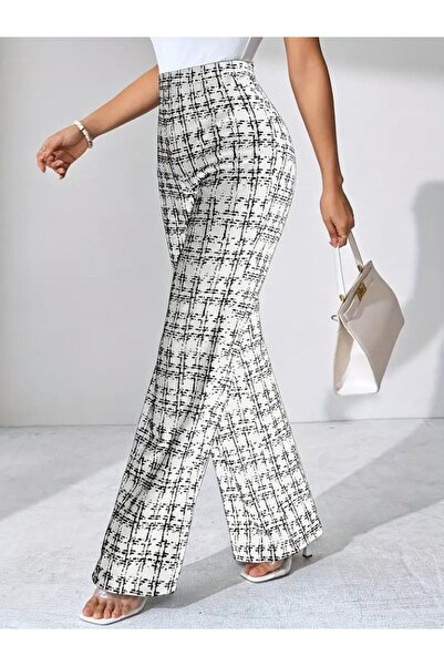 babatr.com Women's High Waist Wide Leg Woven Pants