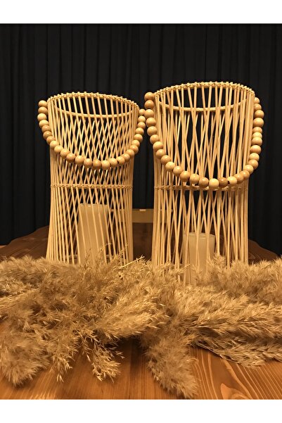 sibambu home style Bambu fener 2 li çapraz set