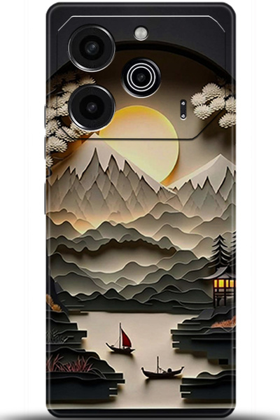 TECNO Pova 6 Pro Kılıf HD Baskılı Kılıf - A Pair of Eyes 5354