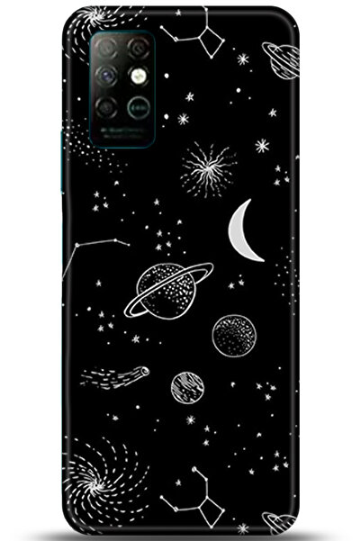 Noprin Infinix Note 8 Kılıf HD Baskılı Kılıf - A Pair of Eyes 5302