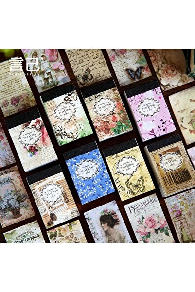 İthal W5-100 sayfa mini scrapbook kitabı - Numara : 6