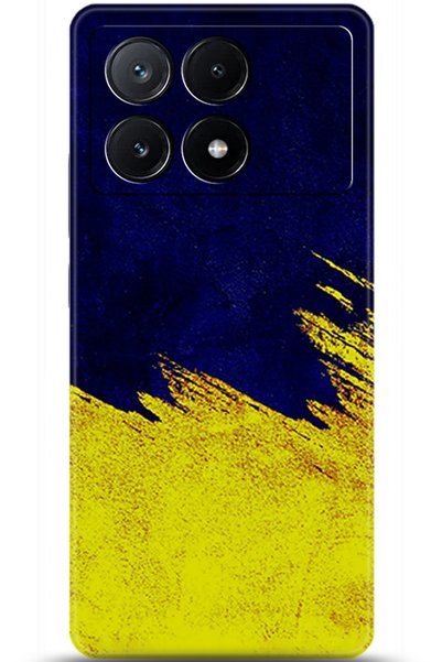 Noprin حافظة Xiaomi Poco X6 Pro مطبوعة بدقة عالية - زوج من العيون 5881
