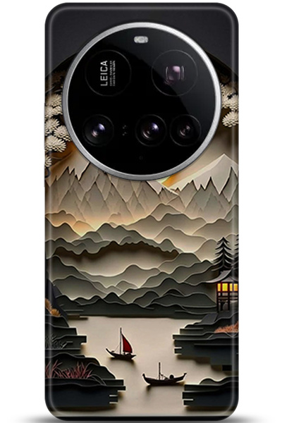 Noprin Xiaomi Mi 15 Ultra Kılıf HD Baskılı Kılıf - A Pair of Eyes 5354