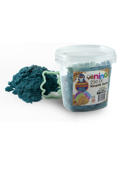 Venino دلو رمل حركي 250 جرام - قالب لعب عالي الجودة مع هدية