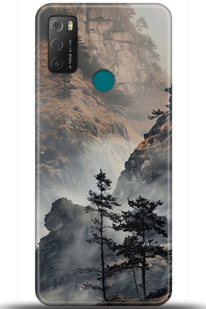 TCL 20E Compatible Case Hd Printed Case - I Am Defenseless 5730