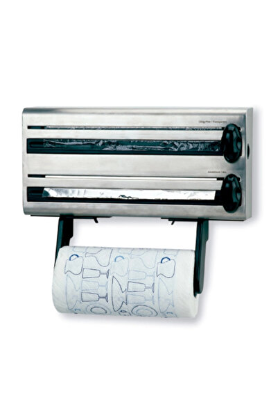 Lacor Stainless steel kitchen multiroll dispenser