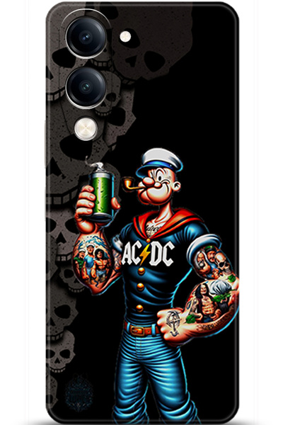 adveksiyon Vivo Y19 5g Case Hd Printed Case - Keep Following 5696
