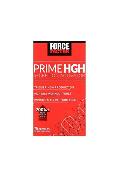 force factor Prime Hgh Secretion Activator Niacin Arginine 75 Capsules